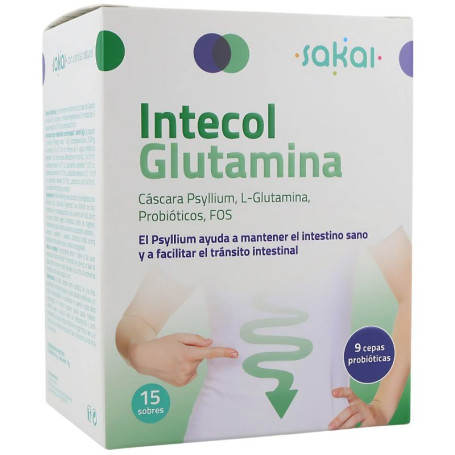 Intecol Glutamina 15 Sachês Sakai