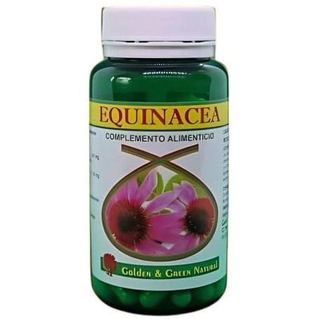 Equinácea 90 Cápsulas Verde-Dourada