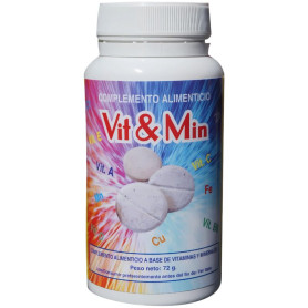 Vit&amp;Min 60 Comprimidos Verde Dourado