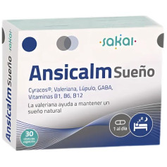 Ansicalm Sleep 30 Cápsulas Vegetais Sakai
