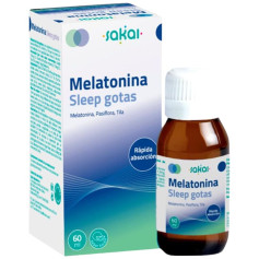 Gotas de melatonina para dormir 60ml Sakai