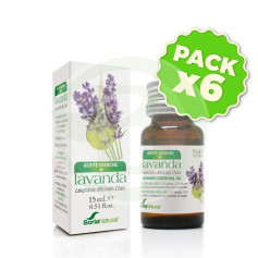 Pacote com 6 Óleos Essenciais de Lavanda Natural Soria