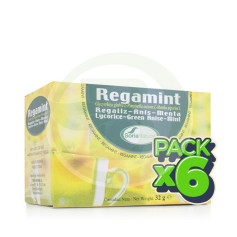 Pacote com 6 Infusões Regamint 20 Filtros Soria Natural