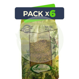 Pack 6x Saúco Flor Bolsa 40Gr. Soria Natural