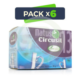 Pack 6x Natusor 13 Circusil 20 Filtros Soria Natural