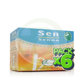Pack 6x Infusiones de Sen 20 Filtros Soria Natural