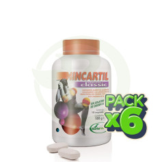 Pacote com 6 comprimidos Mincartil Classic 180 comprimidos Soria Natural
