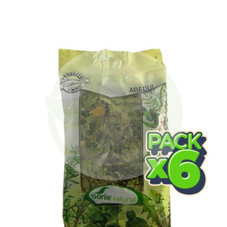 Pack 6x Abedul Bolsa 40Gr. Soria Natural