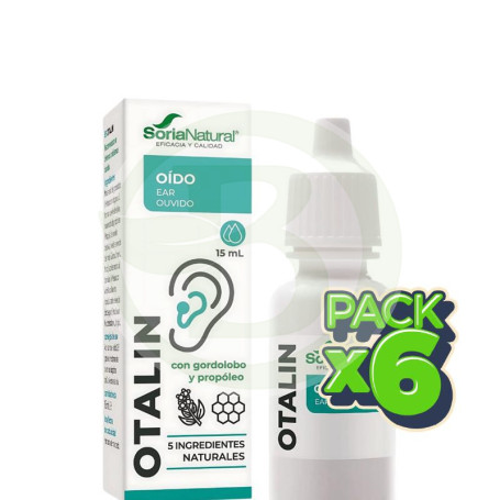 Pack 6x Otalin 15Ml. Soria Natural