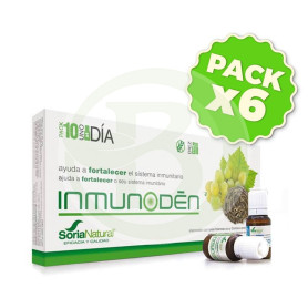 Pack 6x Inmunoden Senior 10 Viales Soria Natural
