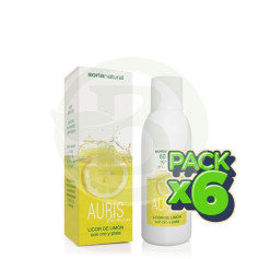 Pacote com 6x Auris Limão 60ml. Sória Natural