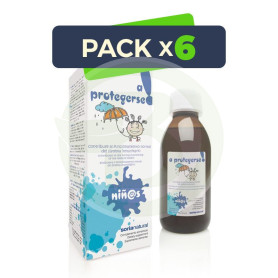 Pack 6x A Protegerse Jarabe 150Ml. Soria Natural