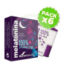 Pack 6x Melatonina 90 Comprimidos Soria Natural