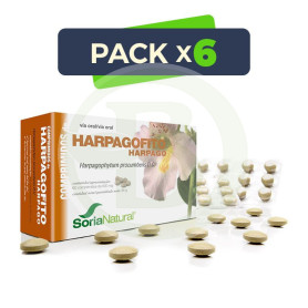 Pack 6x Harpagofito 60 Comprimidos Soria Natural