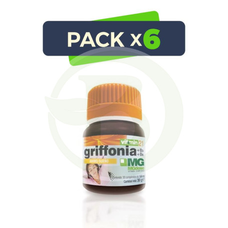 Pack 6x Griffonia+B3+B6 MGdose