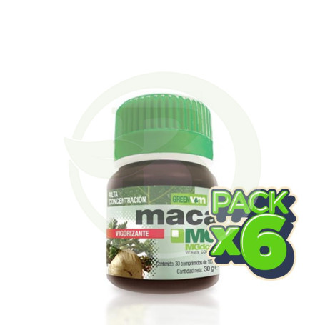 Pack 6x Maca 30 Comprimidos MgDose