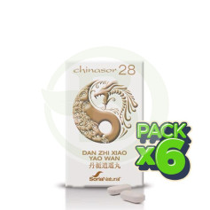 Pacote 6x Chinasor 28 Soria Natural