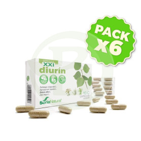 Pack 6x Diurín Fórmula XXI 30 Cápsulas Soria Natural