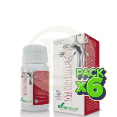 Pack 6x Metalopes 120 Comprimidos Soria Natural