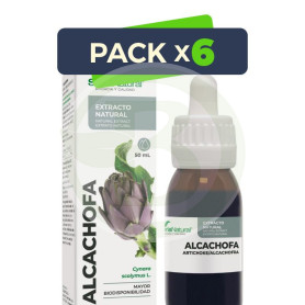 Pack 6x Extracto de Alcachofera Fórmula XXI 50Ml. Soria Natural