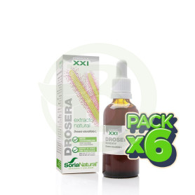 Pack 6x Extracto de Drosera Fórmula XXI 50Ml. Soria Natural