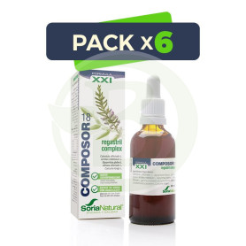 Pack 6x Composor 18 Regastril Complex Fórmula XXI 50Ml. Soria Natural