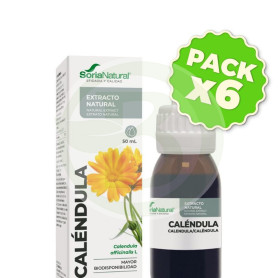 Pack 6x Extracto De Caléndula Formula XXI 50Ml. Soria Natural