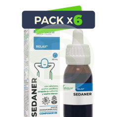 Pacote com 6x Composor 5 Sedaner Complex XXI 50ml. Sória Natural