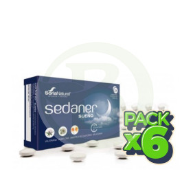 Pack 6x Sedaner Sueño 24 Comprmidos Soria Natural