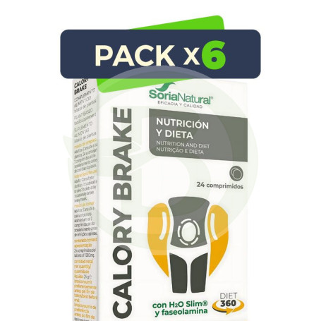 Pack 6x Calorybrake 24 Comprimidos Soria Natural