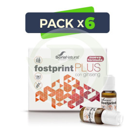 Pack 6x Fost Print Plus 20 Viales Soria Natural