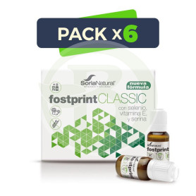 Pack 6x Fost Print Classic 20 Viales Soria Natural