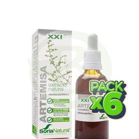 Pack 6x Extracto De Artemisa Xxi 50Ml. Soria Natural