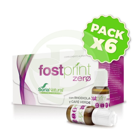 Pack 6x Fost Print Zero 15 Viales Soria Natural