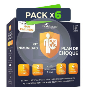 Pack 6x Kit Inmunidad Plan De Choque Soria Natural