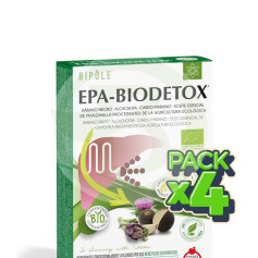 Pacote com 4x Bipole Epa Biodetox 20 Ampolas Intersa