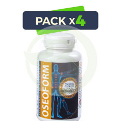 Pacote com 4 cápsulas de Oseoform 100 Intersa