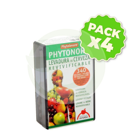 Pack 4x Phytonorm 80 Cápsulas Intersa