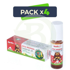 Pack 4x Aprolis Kids Oti-Propol Roll-On 10Ml. Intersa