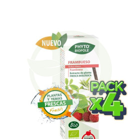 Pack 4x Phyto-Biopole Frambueso Bio 50Ml. Intersa