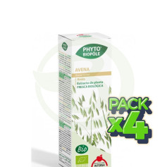 Pacote com 4x Phyto-Biopole Aveia Orgânica 50ml. Intersa