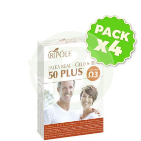 Pack 4x Jalea 50 Plus 20 Ampollas Intersa