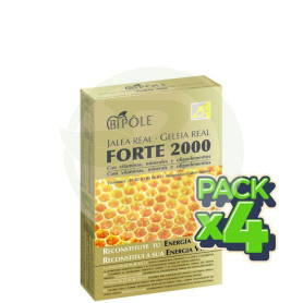 Pack 4x Jalea Forte 2000 20 Ampollas Intersa