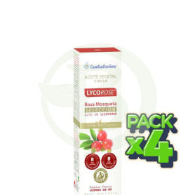 Pack 4x Lycorose Rosa Mosqueta 100Ml. Esential Aroms