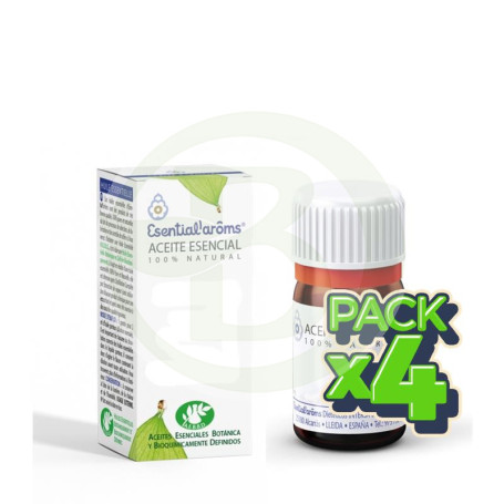 Pack 4x Aceite Esencial De Manzanilla Alemana 5Ml. Esential Aroms