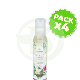 Pack 4x Aceite Seco Monoi de Tahití 100Ml. Esential Aroms