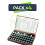 Pack 4x Aromateca 44 Esential Aroms