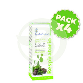 Pack 4x Complejo Difundir Respiratorio 15Ml. Esential Aroms
