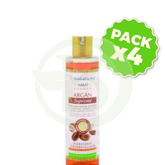 Pacote com 4 Shampoos Supreme Argan 200ml. Aromas Essenciais
