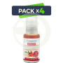 Pack 4x Aceite Vegetal De Rosa Mosqueta 50Ml. Esential Aroms